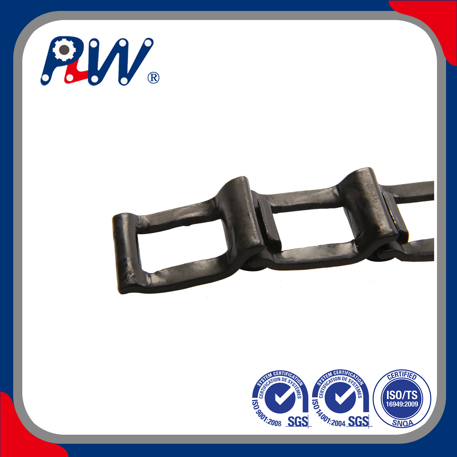 High Quality & Fast Delivery & Made to Order Cast Iron Steel Detachable Chain (25, 32, 32W) for Conveyor System