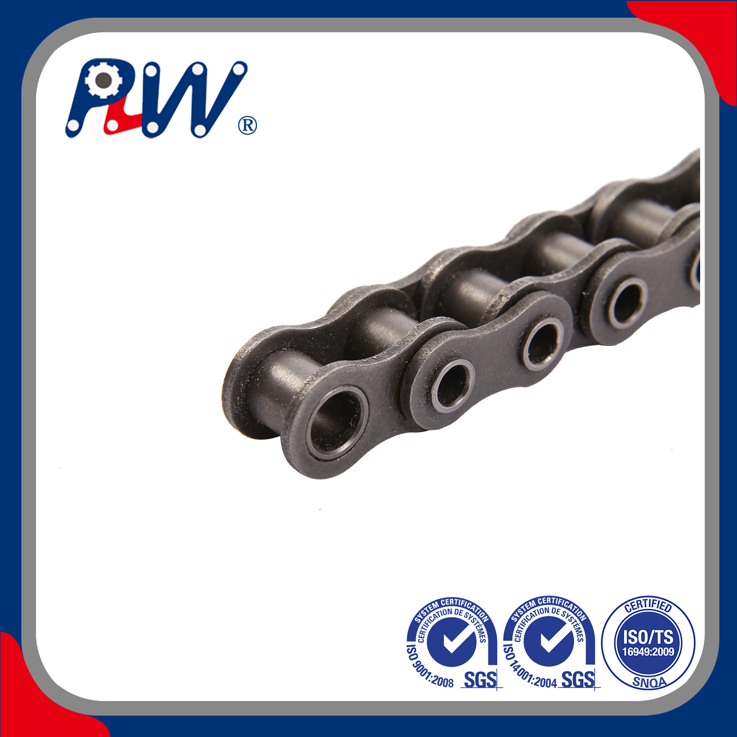 Professional China Factory Supply Hollow Pin Conveyor Roller Chain