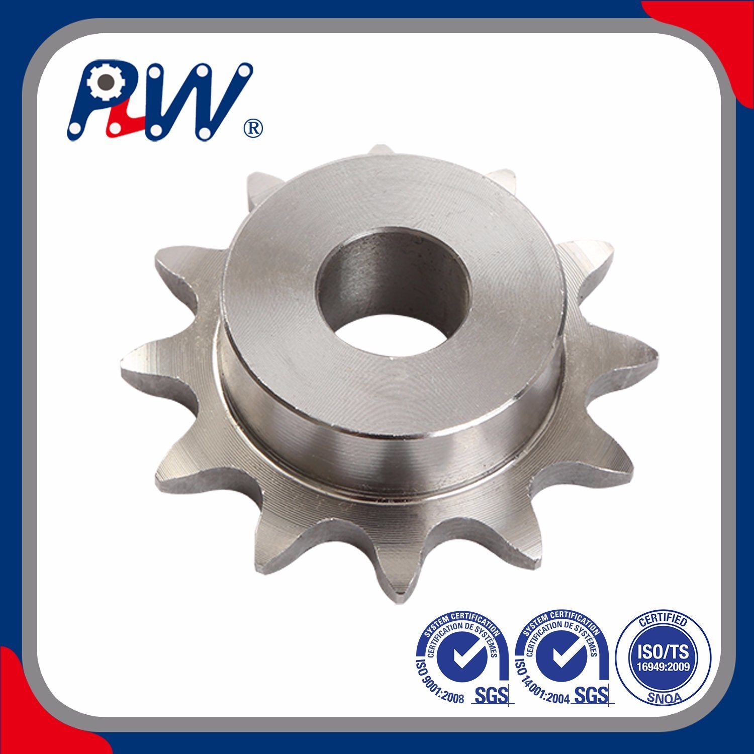 High Precision Industrial Standard Teeth Hardened Roller Chain Sprocket for Industry Area
