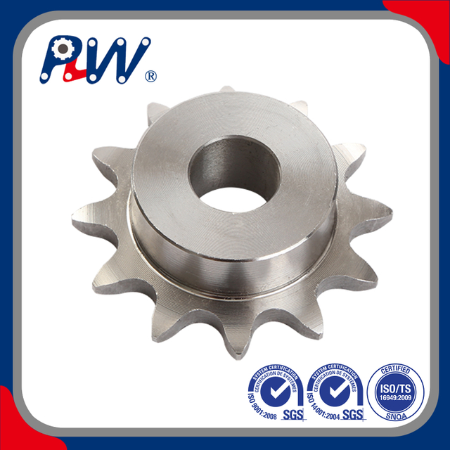 Standar Industri Baja Karbon Kustom Stainless Steel Simplex Duplex Plate Wheels Drive Conveyor Roller Chain Sprocket untuk Transmisi Daya