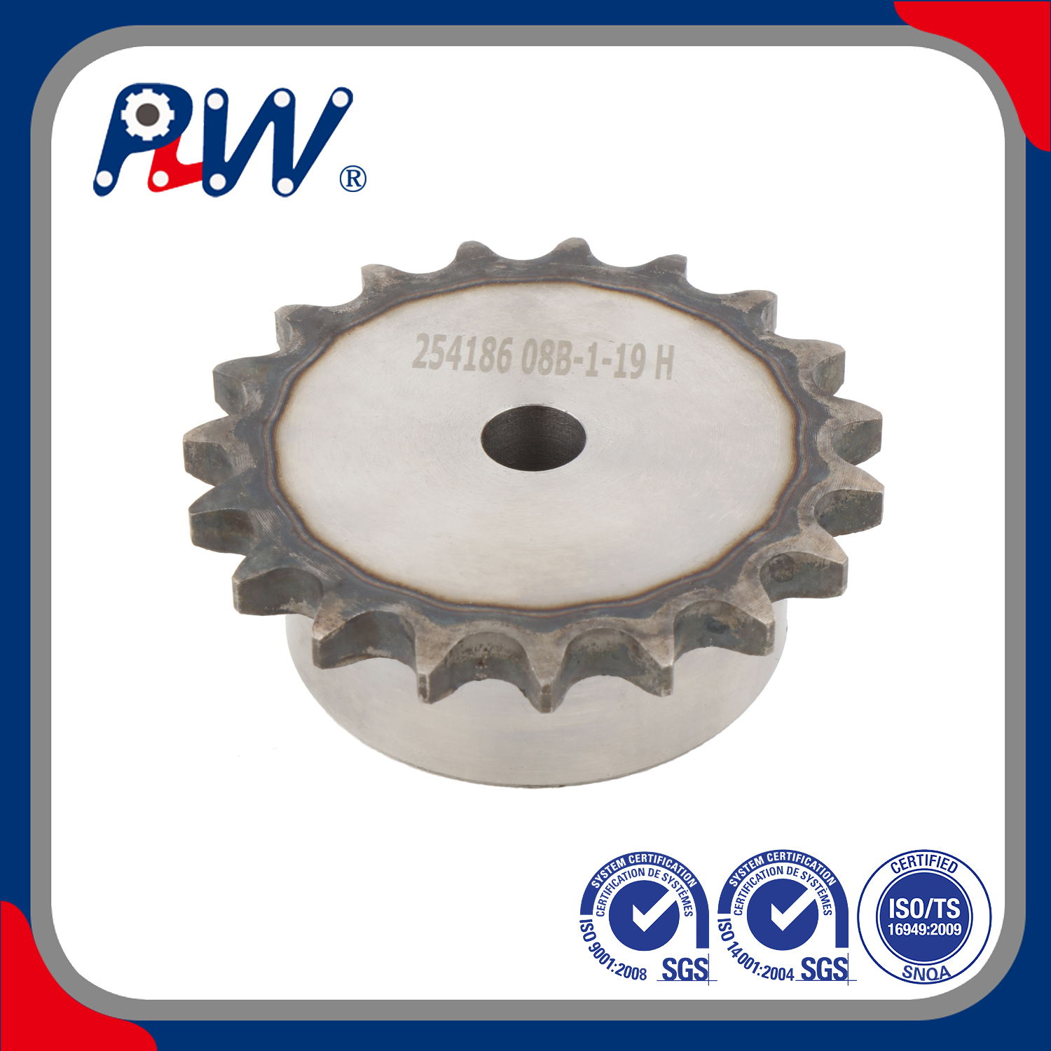 Mechanical Parts Professional Industrial Customer Made Roller Chain Transmission Sprocket for Equipment