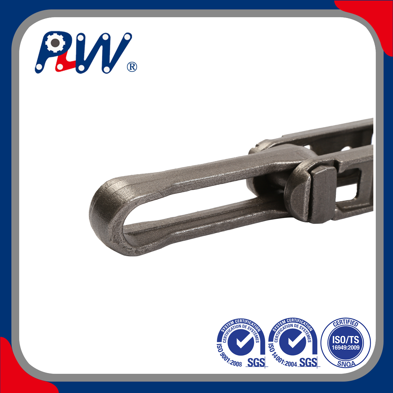 Drop Forged Rivetless Detachable Conveyor Chain From China Factory for Conveyor Machine